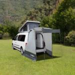 Brunner Sátor a VW Caddy Brunner Pilote hátsó ajtajához a oldalon. VW Caddy IV 2015-2020