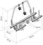 Thule Caravan Superb XT kerékpártartó modell Standard