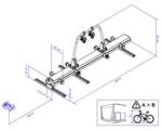 Thule VeloSlide kerékpártartó modell Rövid