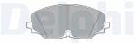 DELPHI Set placute frana DELPHI LP3543 (LP3543)