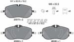 TEXTAR Set placute frana TEXTAR 2657901 (2657901)