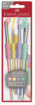  Ecset készlet FABER-CASTELL pasztell ( 4, 8, 10, 12) (15.19160)