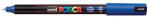 uni Dekormarker, 0, 7 mm, UNI "Posca PC-1MR", kék (2UPC1MRK)