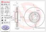 BREMBO Disc frana BREMBO 09. D770.11 (09.D770.11)