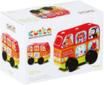 Cubika Fa állatos autó - piros (44616)