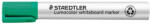 STAEDTLER Táblamarker, 2-5 mm, vágott, STAEDTLER "Lumocolor® 351 B", zöld (351 B-5) - kreativjatek