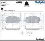 DELPHI Set placute frana DELPHI LP3844 (LP3844)
