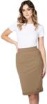 Italian Fashion Fustă ITALIAN FASHION KARINA MIDI cămilă: S (AAF-KFS-KARI-MDCM S)