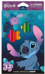 COOLPACK Színes ceruza COOLPACK Lilo és Stitch jumbo háromszögletű 12 darabos kék dobozos (07.03603)