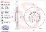 BREMBO Disc frana BREMBO 09. D179.11 (09.D179.11)