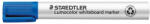 STAEDTLER Táblamarker, 2 mm, kúpos, STAEDTLER "Lumocolor® 351", kék (351-3)