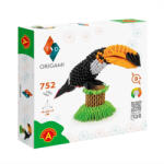 Alexander Toys Origami 3D Tukán papírhajtogatós építőjáték (2558 ALX)
