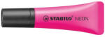 STABILO Szövegkiemelő, 2-5 mm, STABILO "Neon", magenta (72/58) - kreativjatek