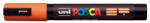 uni Dekormarker, 1, 8-2, 5 mm, UNI "Posca PC-5M", narancssárga