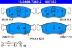 ATE Set placute frana ATE 13.0460-7360.2 (13.0460-7360.2)