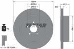 TEXTAR Disc frana TEXTAR 92173703 (92173703)