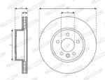 FERODO Disc frana FERODO DDF3104C-1 (DDF3104C-1)
