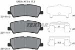 TEXTAR Set placute frana TEXTAR 2211003 (2211003)
