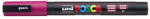 uni Dekormarker, 0, 9-1, 3 mm, UNI "Posca PC-3M", fukszia