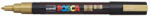 uni Dekormarker, 0, 9-1, 3 mm, UNI "Posca PC-3M", arany