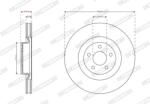 FERODO Disc frana FERODO DDF3111C (DDF3111C)