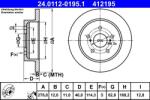 ATE Disc frana Suzuki Kizashi ATE 24.0112-0195.1 (24.0112-0195.1)
