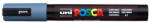 uni Dekormarker, 1, 8-2, 5 mm, UNI "Posca PC-5M", palaszürke