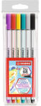 STABILO Ecsetfilc STABILO Pen 68 Brush 6 db-os készlet (07.01856)