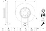 Bosch Disc frana BOSCH 0 986 478 623 (0 986 478 623) - fixbox