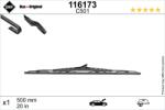 SWF Lamela stergator SWF 116173 (116173)