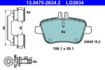 ATE Set placute frana ATE 13.0470-2634.2 (13.0470-2634.2)