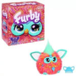 Hasbro Furby: Interaktív plüssjáték, korall színű, angol nyelvű (240241)