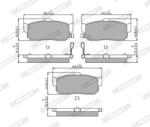 FERODO Set placute frana FERODO FDB796 (FDB796)