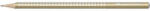Faber-Castell Grafitceruza, B, háromszögletű, FABER-CASTELL "Sparkle Pearl", gyöngyházfényű, arany (118214) - kreativjatek