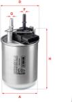 SOFIMA Filtru combustibil SOFIMA S 1104 NR (S 1104 NR) - fixbox