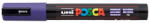 uni Dekormarker, 1, 8-2, 5 mm, UNI "Posca PC-5M", porosz kék