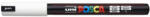 uni Dekormarker, 0, 7 mm, UNI "Posca PC-1MR", fehér