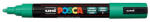 uni Dekormarker, 1, 8-2, 5 mm, UNI "Posca PC-5M", zöld