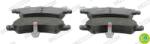 FERODO Set placute frana FERODO FDB1599 (FDB1599)