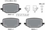 TEXTAR Set placute frana TEXTAR 2643102 (2643102)