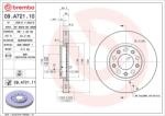 BREMBO Disc frana BREMBO 09. A721.11 (09.A721.11)