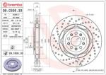 BREMBO Disc frana BREMBO 09. C505.33 (09.C505.33)