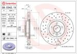 BREMBO Disc frana BREMBO 09. C542.1X (09.C542.1X)