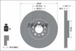 TEXTAR Disc frana TEXTAR 92337905 (92337905)