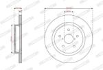 FERODO Disc frana FERODO DDF2638C (DDF2638C) - fixbox