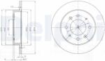 DELPHI Disc frana DELPHI BG4017 (BG4017) - fixbox