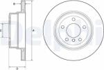 DELPHI Disc frana DELPHI BG4695C (BG4695C) - fixbox