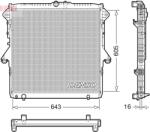 DENSO Radiator, racire motor DENSO DRM10118 (DRM10118) - fixbox