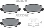 TEXTAR Set placute frana TEXTAR 2290101 (2290101)