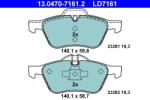 ATE Set placute frana ATE 13.0470-7161.2 (13.0470-7161.2)